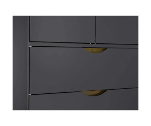 Kobe drabužių spinta (pilka)